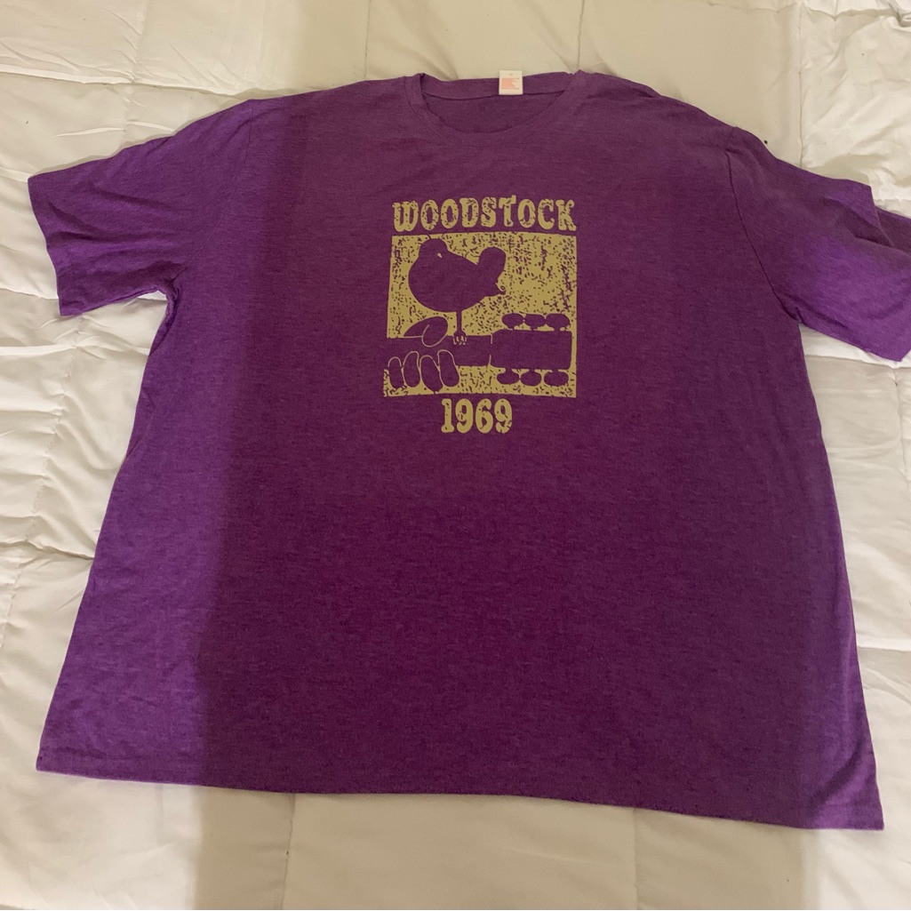 Purple Woodstock Short Sleeve Tee